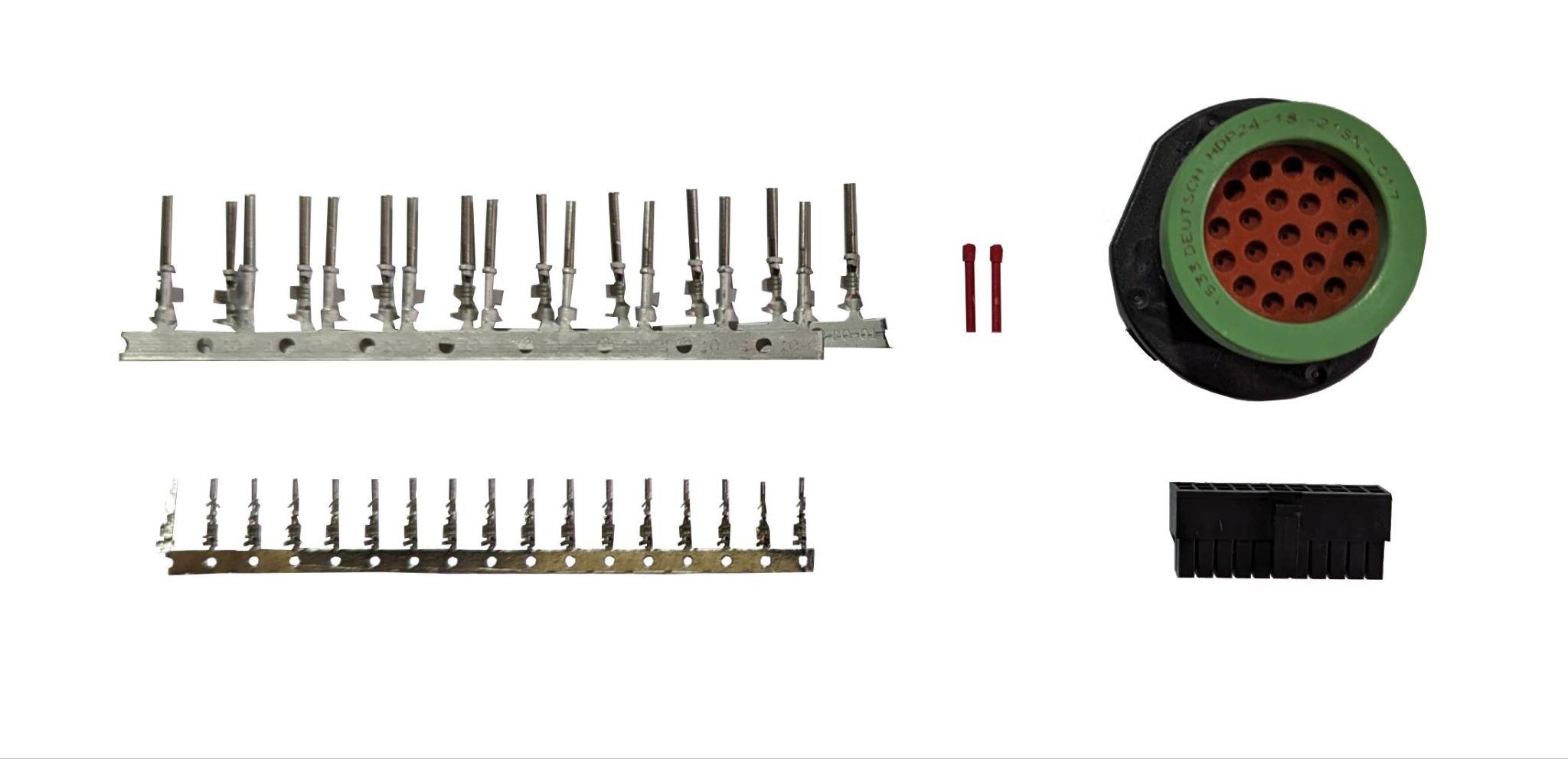 Connectors and pins for CCS ECU