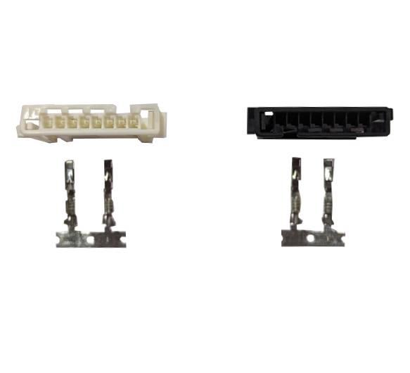 Connectors and pins for HV sense harness