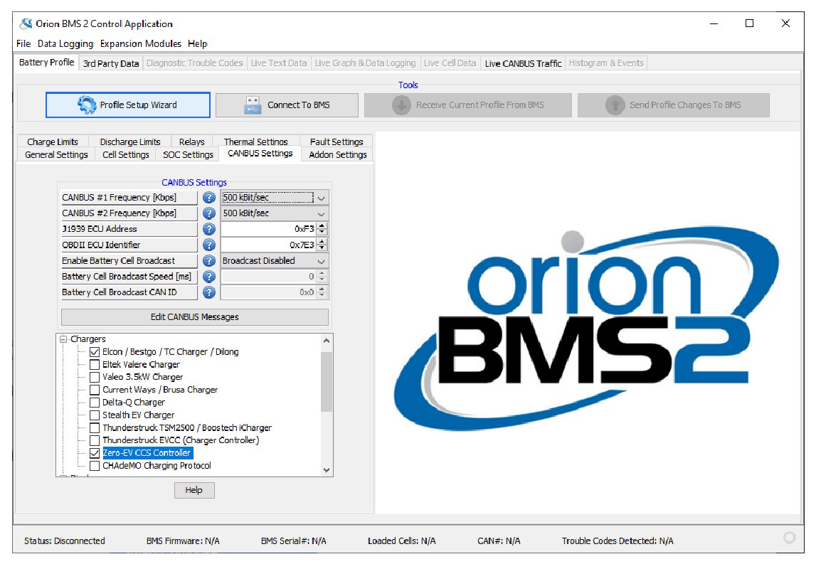 Orion BMS Utility — enable Zero-EV CCS Controller